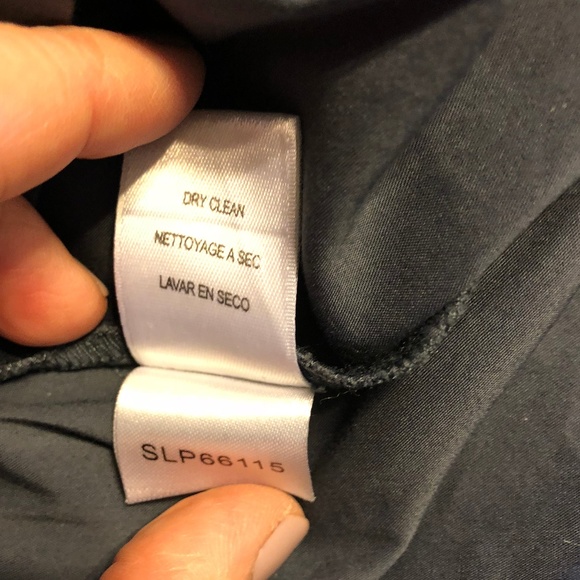 BCBG MAX AZRIA COTTON COLLARED WOVEN CROSSOVER - Picture 6 of 8